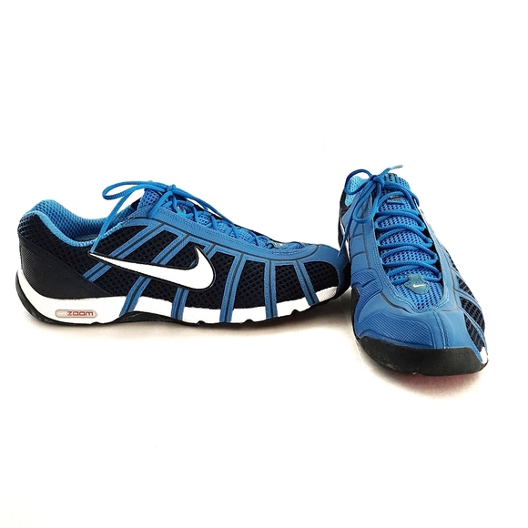 NWOB Nike Air Zoom Fencer, Fencing Shoes, Photo Blue, 12 1/2 - Picture 1 of 8